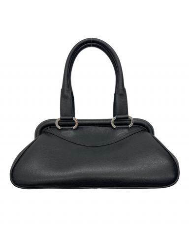 中古・古着通販】BVLGARI (ブルガリ) ハンドバッグ ブラック×レッド 