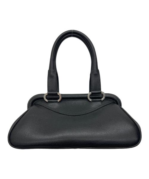 BVLGARI（ブルガリ）BVLGARI (ブルガリ) ハンドバッグ ブラック×レッドの古着・服飾アイテム