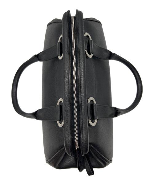 BVLGARI（ブルガリ）BVLGARI (ブルガリ) ハンドバッグ ブラック×レッドの古着・服飾アイテム