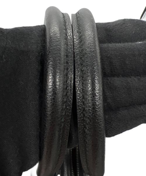 BVLGARI（ブルガリ）BVLGARI (ブルガリ) ハンドバッグ ブラック×レッドの古着・服飾アイテム