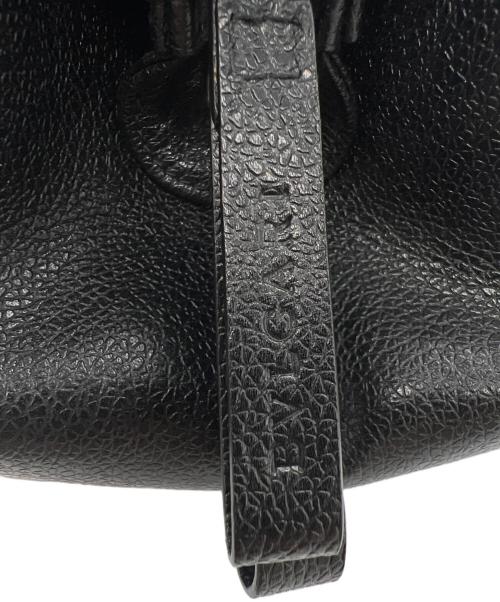 BVLGARI（ブルガリ）BVLGARI (ブルガリ) ハンドバッグ ブラック×レッドの古着・服飾アイテム