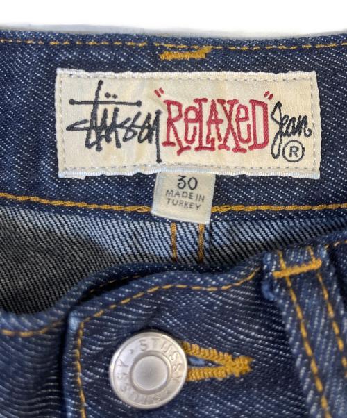 stussy（ステューシー）stussy (ステューシー) デニムパンツ ブルー サイズ:76ｃｍ（W30）の古着・服飾アイテム