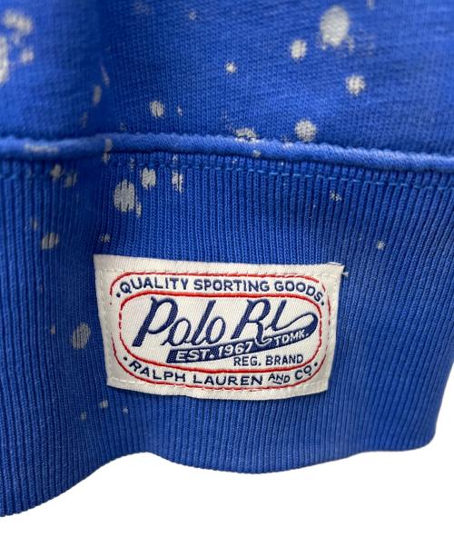 POLO RALPH LAUREN（ポロ・ラルフローレン）POLO RALPH LAUREN (ポロ・ラルフローレン) スウェット ブルー サイズ:Lの古着・服飾アイテム