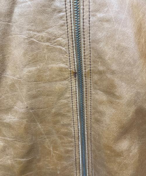 GAP（ギャップ）GAP (ギャップ) レザージャケット ブラウン サイズ:Mの古着・服飾アイテム