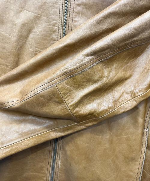 GAP（ギャップ）GAP (ギャップ) レザージャケット ブラウン サイズ:Mの古着・服飾アイテム