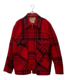 SOO WOOL（スー ウール）の古着「ウールジャケット」｜レッド