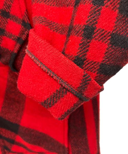 SOO WOOL（スー ウール）SOO WOOL (スー ウール) ウールジャケット レッド サイズ:FREEの古着・服飾アイテム