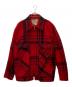 SOO WOOL（スー ウール）の古着「ウールジャケット」｜レッド