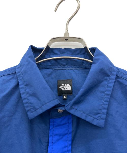 THE NORTH FACE（ザ ノース フェイス）THE NORTH FACE (ザ ノース フェイス) 半袖シャツ ブルー サイズ:Lの古着・服飾アイテム