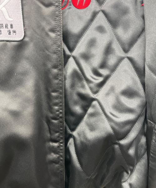 スカジャン（スカジャン）スカジャン (スカジャン) スカジャン ブラック サイズ:40の古着・服飾アイテム