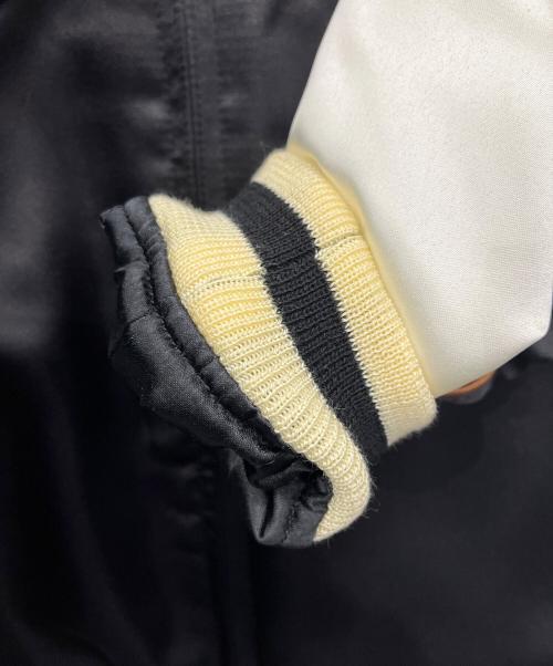 スカジャン（スカジャン）スカジャン (スカジャン) スカジャン ブラック サイズ:40の古着・服飾アイテム