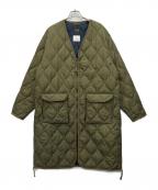 TAIONタイオン）の古着「ダウンコート」｜グリーン