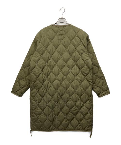 TAION（タイオン）TAION (タイオン) ダウンコート グリーン サイズ:XLの古着・服飾アイテム