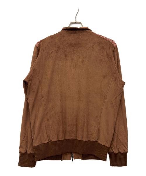 TRECHENTOUNO 301（トレチェントウノ）TRECHENTOUNO 301 (トレチェントウノ) ジップジャケット ブラウン サイズ:3の古着・服飾アイテム