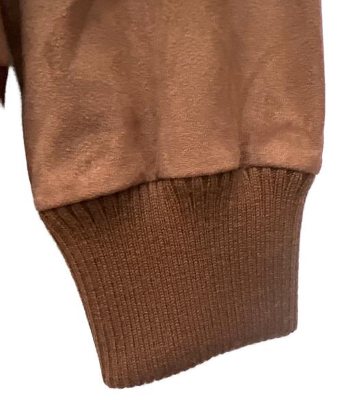 TRECHENTOUNO 301（トレチェントウノ）TRECHENTOUNO 301 (トレチェントウノ) ジップジャケット ブラウン サイズ:3の古着・服飾アイテム