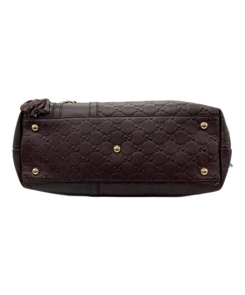 GUCCI（グッチ）GUCCI (グッチ) ハンドバッグ ブラウンの古着・服飾アイテム