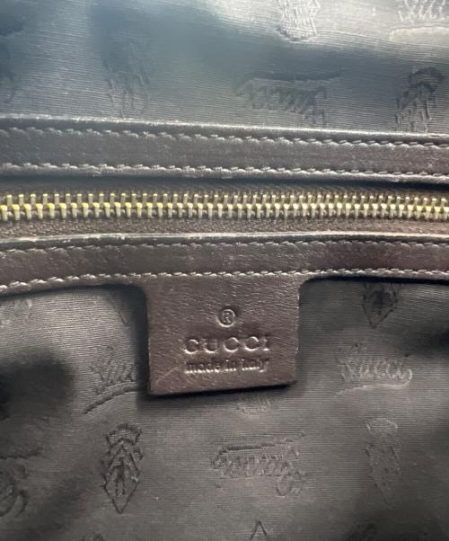GUCCI（グッチ）GUCCI (グッチ) ハンドバッグ ブラウンの古着・服飾アイテム