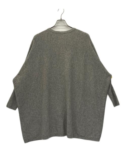 BEARDSLEY（ビアズリー）BEARDSLEY (ビアズリー) 厚手ニット グレー サイズ:FREEの古着・服飾アイテム