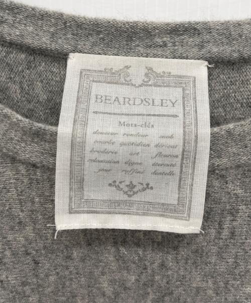 BEARDSLEY（ビアズリー）BEARDSLEY (ビアズリー) 厚手ニット グレー サイズ:FREEの古着・服飾アイテム