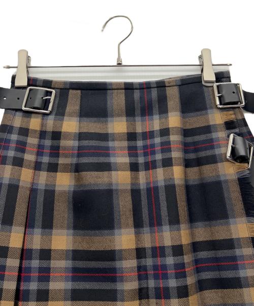 O'NEIL OF DUBLIN（オニールオブダブリン）O'NEIL OF DUBLIN (オニールオブダブリン) ラップスカート ブラウン サイズ:US6の古着・服飾アイテム