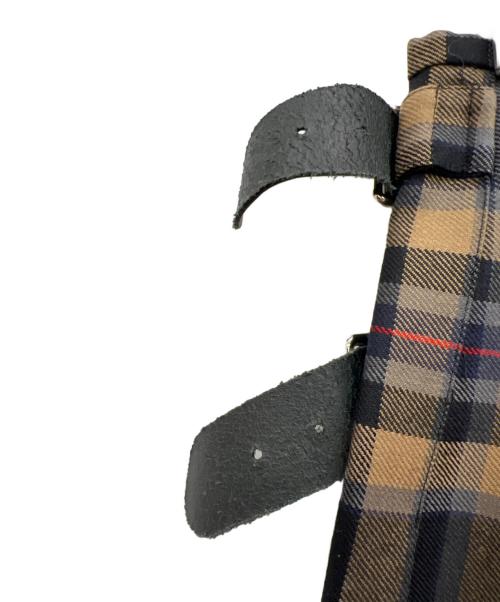 O'NEIL OF DUBLIN（オニールオブダブリン）O'NEIL OF DUBLIN (オニールオブダブリン) ラップスカート ブラウン サイズ:US6の古着・服飾アイテム