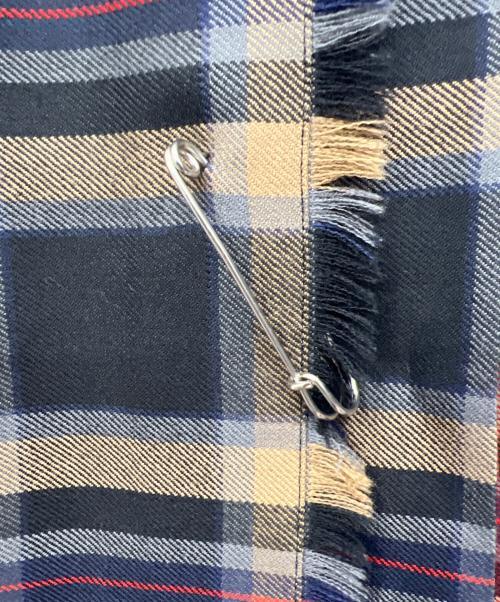 O'NEIL OF DUBLIN（オニールオブダブリン）O'NEIL OF DUBLIN (オニールオブダブリン) ラップスカート ブラウン サイズ:US6の古着・服飾アイテム