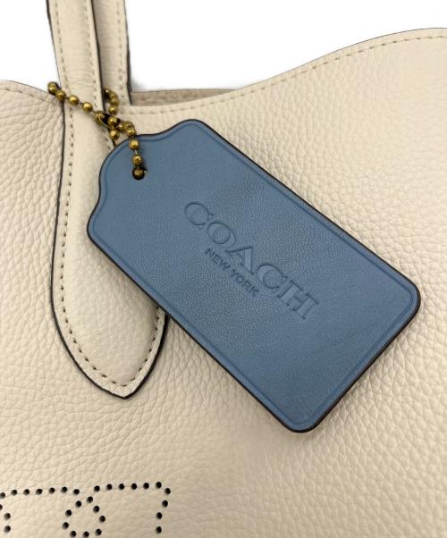COACH（コーチ）COACH (コーチ) トートバッグ ホワイトの古着・服飾アイテム
