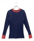 Ball Parkボールパーク）の古着「サーマルカットソー」｜ネイビー