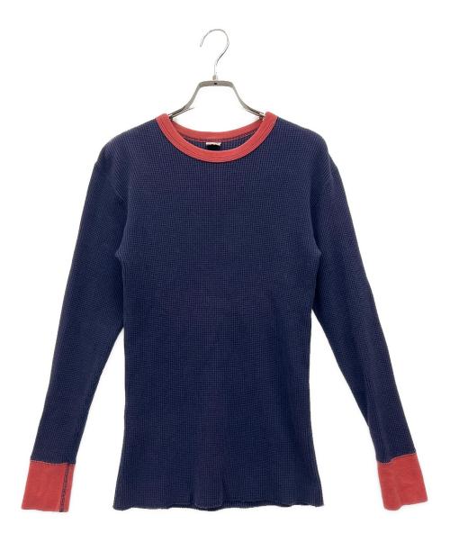 Ball Park（ボールパーク）Ball Park (ボールパーク) サーマルカットソー ネイビー サイズ:Sの古着・服飾アイテム