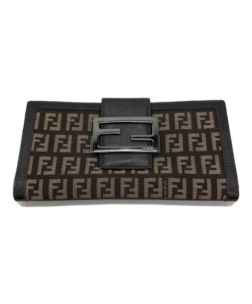 FENDI（フェンディ）FENDI (フェンディ) 長財布 ブラウンの古着・服飾アイテム