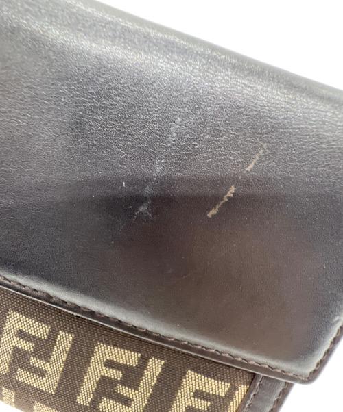 FENDI（フェンディ）FENDI (フェンディ) 長財布 ブラウンの古着・服飾アイテム