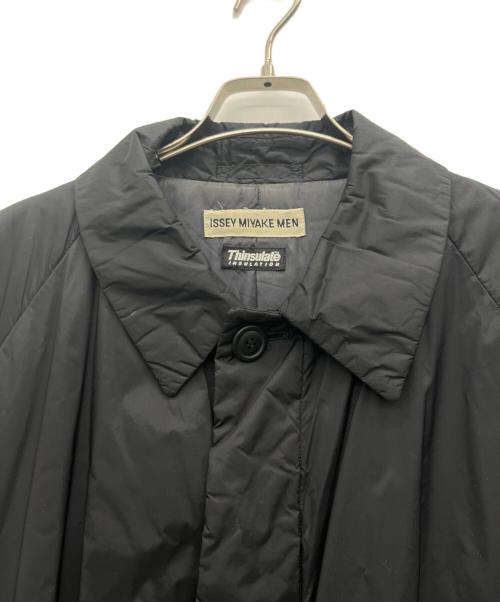 ISSEY MIYAKE MEN（イッセイミヤケメン）ISSEY MIYAKE MEN (イッセイミヤケメン) 中綿コート ブラック サイズ:Mの古着・服飾アイテム