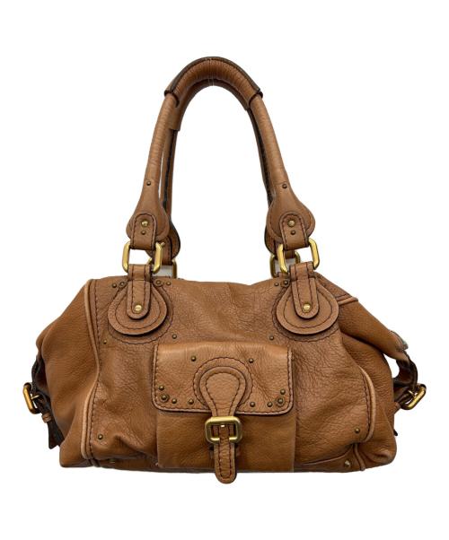 Chloe（クロエ）Chloe (クロエ) ハンドバッグ ブラウンの古着・服飾アイテム