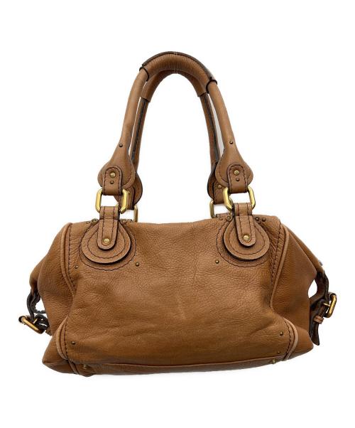 Chloe（クロエ）Chloe (クロエ) ハンドバッグ ブラウンの古着・服飾アイテム