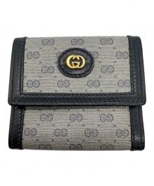 GUCCI（グッチ）の古着「コインケース」｜ネイビー×グレー