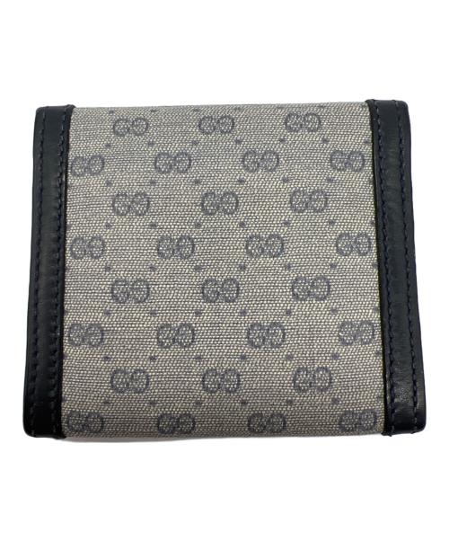 GUCCI（グッチ）GUCCI (グッチ) コインケース ネイビー×グレーの古着・服飾アイテム