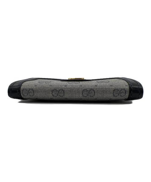 GUCCI（グッチ）GUCCI (グッチ) コインケース ネイビー×グレーの古着・服飾アイテム