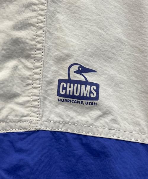 CHUMS（チャムス）CHUMS (チャムス) キャンプフィールドフーディー ベージュ×パープル サイズ:Lの古着・服飾アイテム