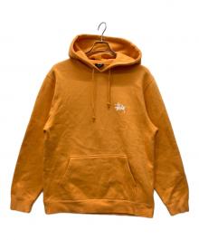 stussy（ステューシー）の古着「プルオーバーパーカー」｜オレンジ