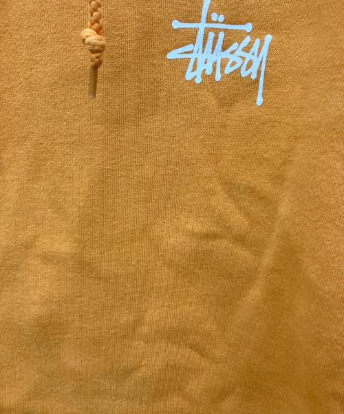 stussy（ステューシー）stussy (ステューシー) プルオーバーパーカー オレンジ サイズ:Lの古着・服飾アイテム