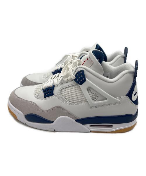 NIKE（ナイキ）NIKE (ナイキ) ハイカットスニーカー ホワイト×ブルー サイズ:27.5の古着・服飾アイテム