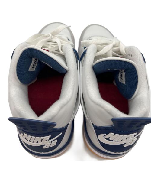 NIKE（ナイキ）NIKE (ナイキ) ハイカットスニーカー ホワイト×ブルー サイズ:27.5の古着・服飾アイテム