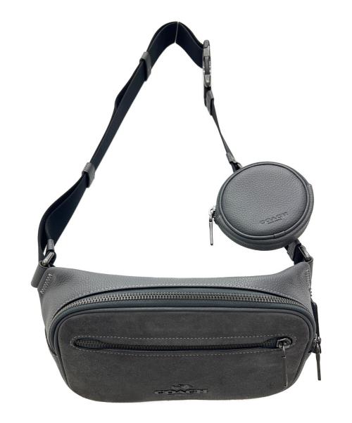 COACH（コーチ）COACH (コーチ) エリアス ベルト バッグ グレーの古着・服飾アイテム