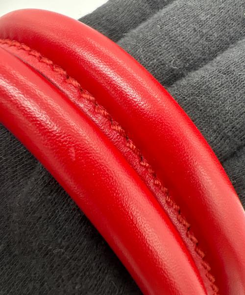 GUCCI（グッチ）GUCCI (グッチ) スーキー　2WAYショルダーバッグ ベージュ×レッドの古着・服飾アイテム