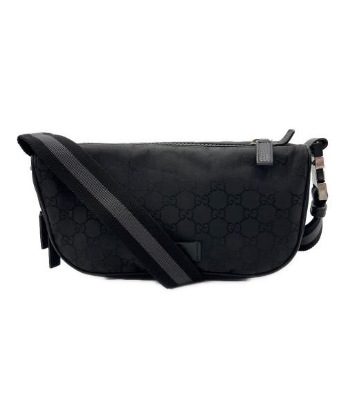 GUCCI（グッチ）GUCCI (グッチ) ショルダーバッグ ブラックの古着・服飾アイテム