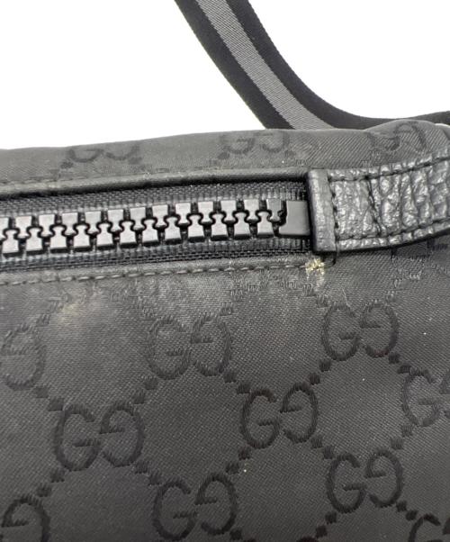 GUCCI（グッチ）GUCCI (グッチ) ショルダーバッグ ブラックの古着・服飾アイテム