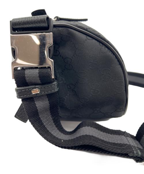 GUCCI（グッチ）GUCCI (グッチ) ショルダーバッグ ブラックの古着・服飾アイテム