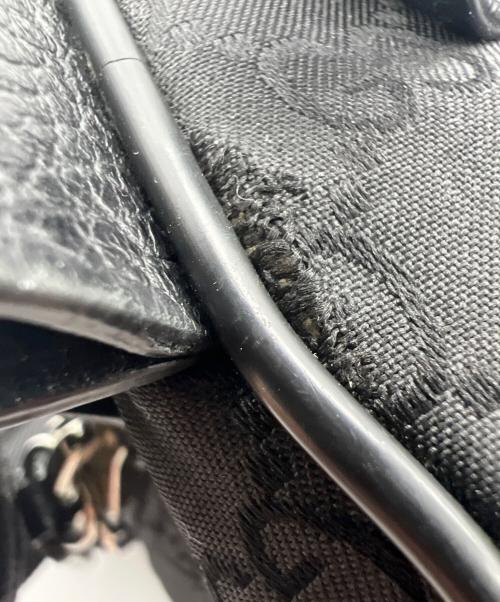 GUCCI（グッチ）GUCCI (グッチ) ショルダーバッグ ブラックの古着・服飾アイテム