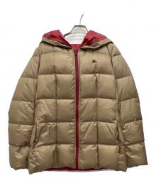 BURBERRY BLUE LABEL（バーバリー ブルー レーベル）の古着「リバーシブルダウンジャケット」｜ブラウン