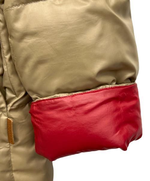 BURBERRY BLUE LABEL（バーバリー ブルー レーベル）BURBERRY BLUE LABEL (バーバリー ブルー レーベル) リバーシブルダウンジャケット ブラウン サイズ:38の古着・服飾アイテム